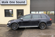 2019 VW Golf Wagon with professional window tint in North Bay